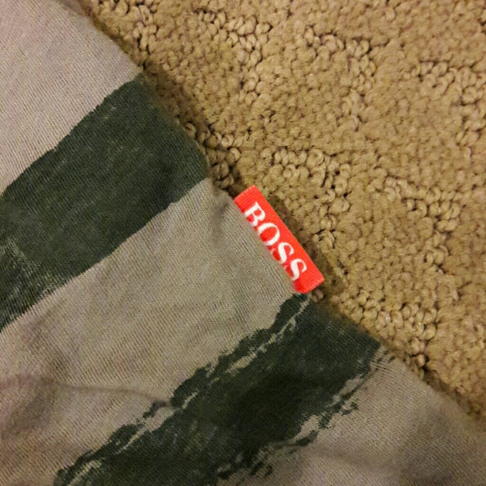Boss Orange XL Taupe and Black Shirt - Picture 2 of 6