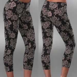 NWT Girls Juicy Couture Floral Burnout Leggings 10