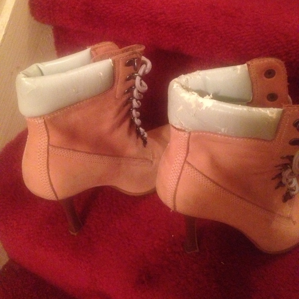 Steve Madden stilettol lace up ankle boot