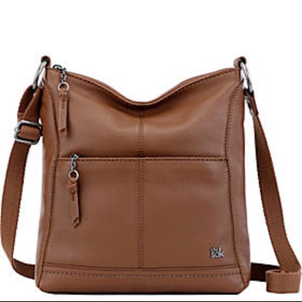 ‼️SOLD‼️ Brown Leather Crossbody