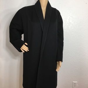 The Limited Vintage Black Wool Coat