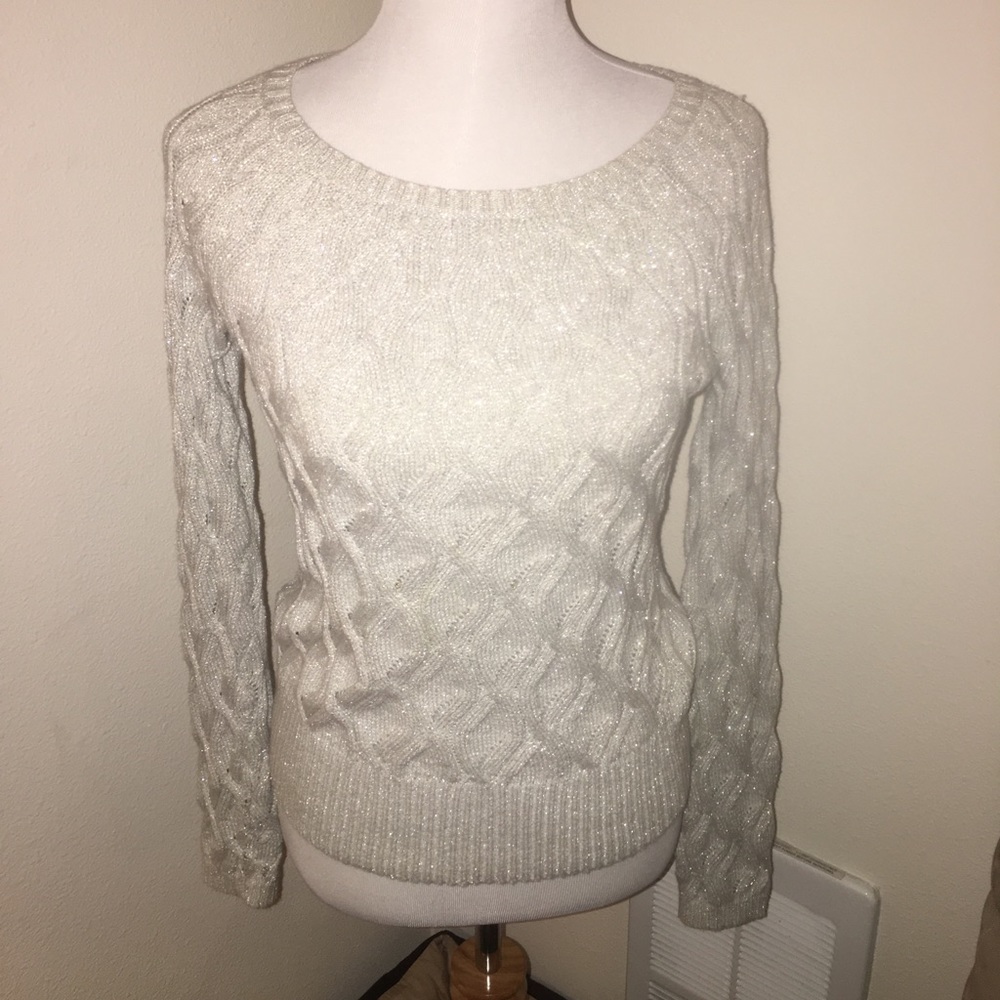 Ann Taylor Loft Sparkly Sweater