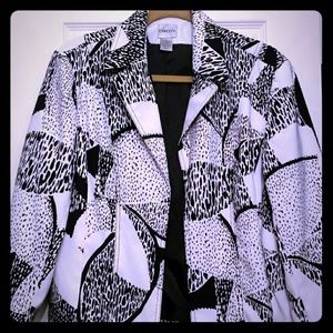Black & White Chico's Blazer