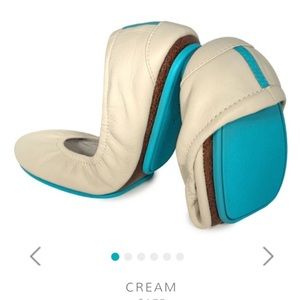 Authentic Tieks cream