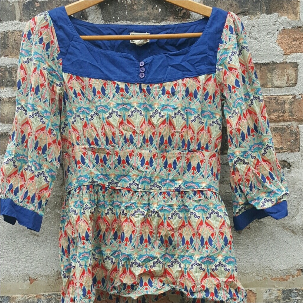 Viola blouse by anthropologie.