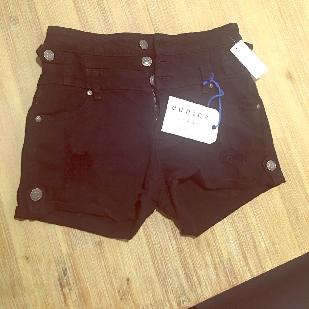 Black shorts