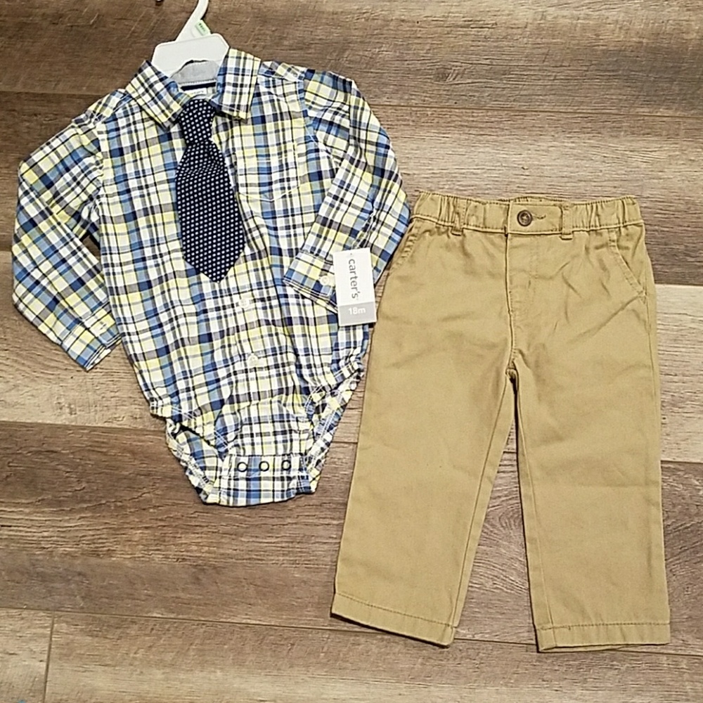 NWT CARTER'S BOT SET - 18 Months