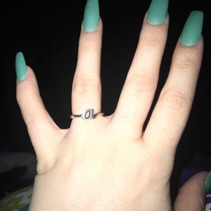 James Avery ‘A’ initial ring