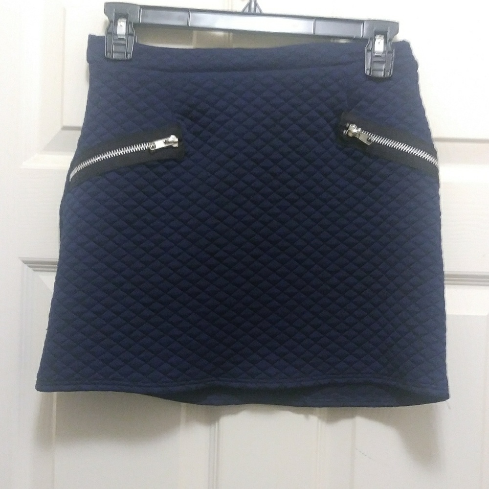 New Quilted Mini Skirt