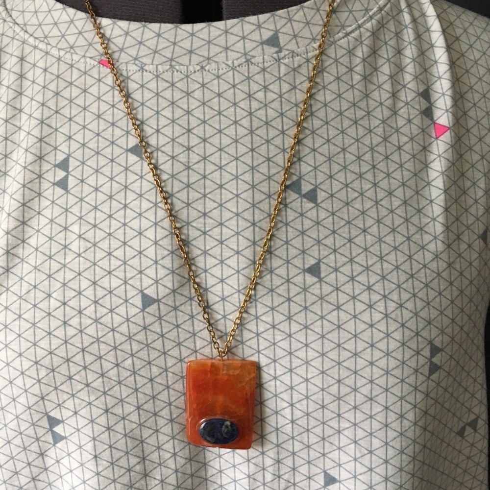 Gemstone necklace NEW - Picture 1 of 5