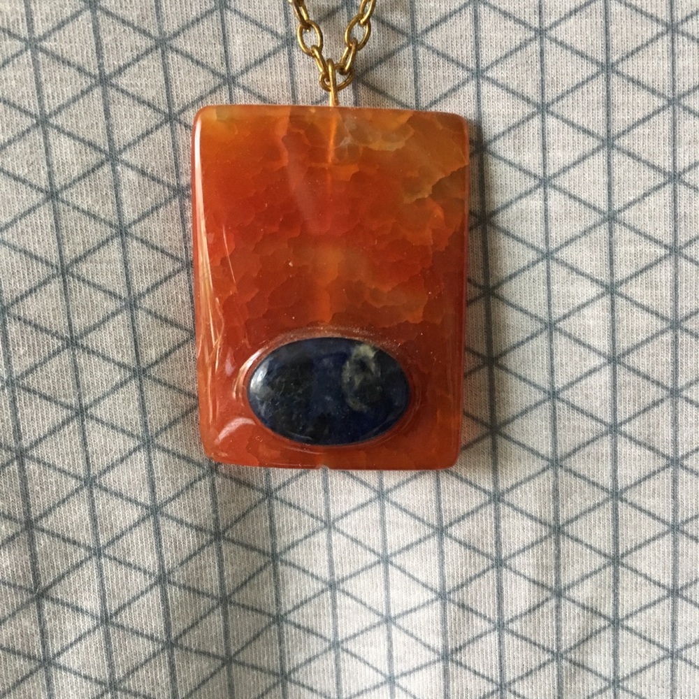 Gemstone necklace NEW - Picture 3 of 5