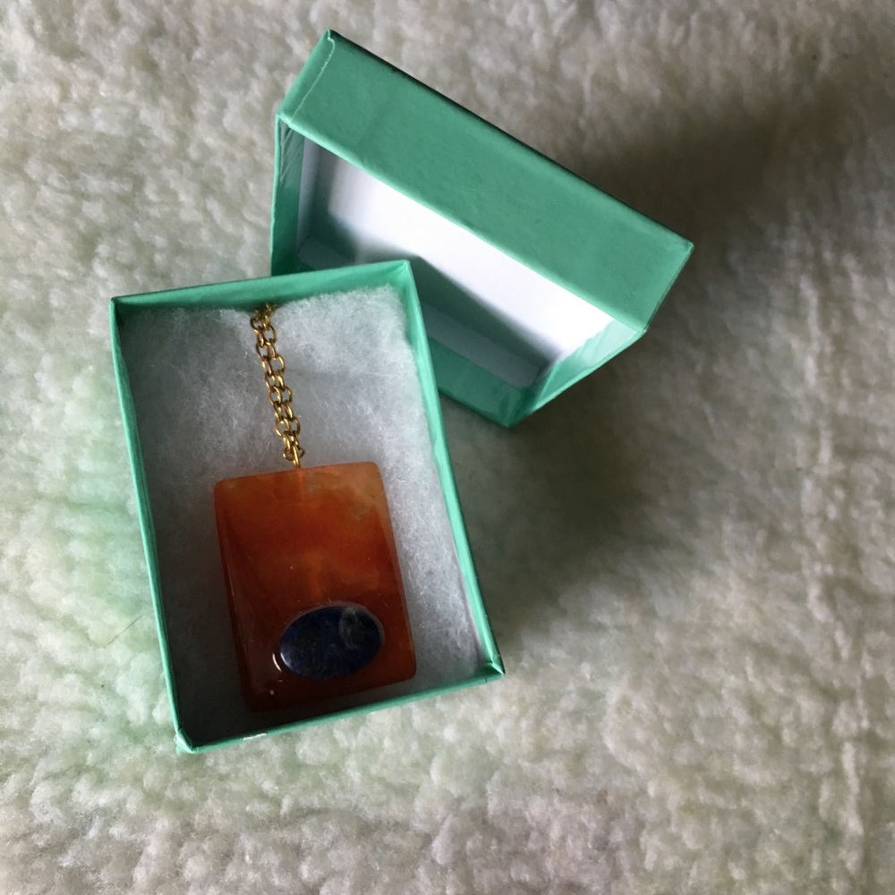 Gemstone necklace NEW - Picture 5 of 5