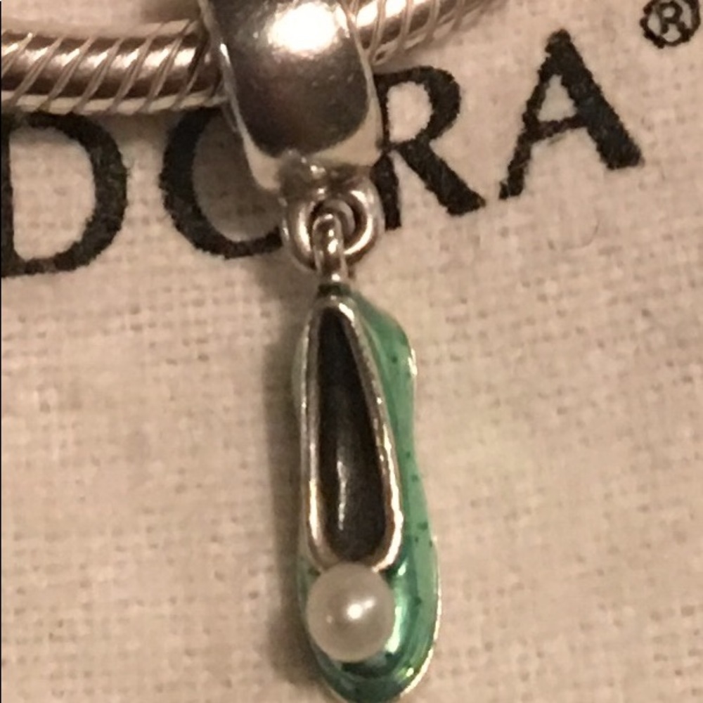 Authentic Pandora Tinkerbell slipper