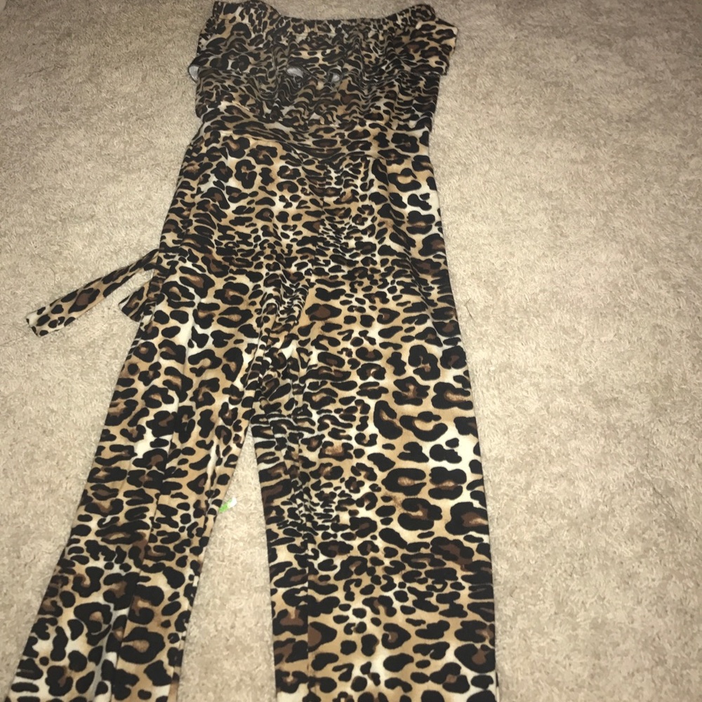 Leopard jumpsuit
