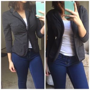 Dark Gray Blazer Dark Gray Blazer