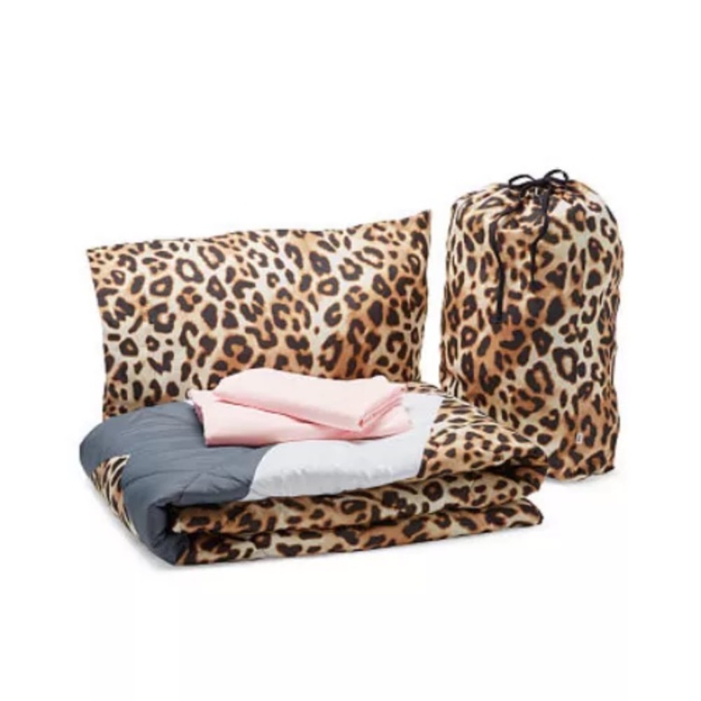 Victorias Secret PINK Leopard Bag Comforter Set - Picture 2 of 7