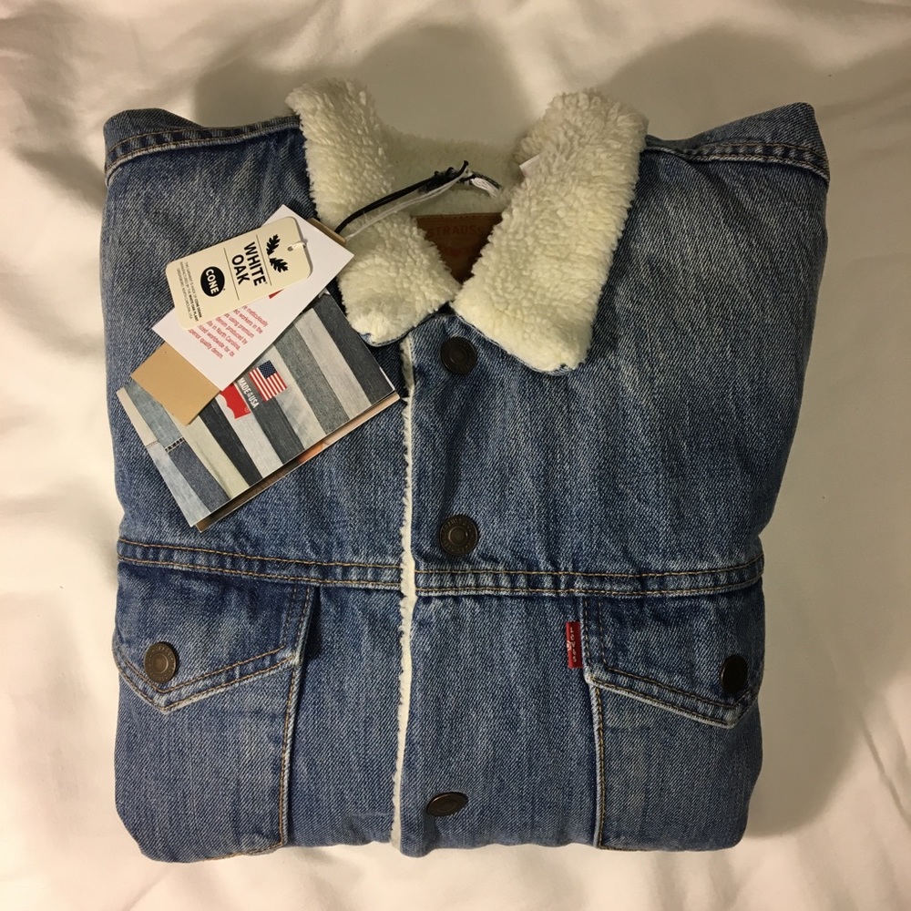 Levi’s Made in USA Sherpa Jacket