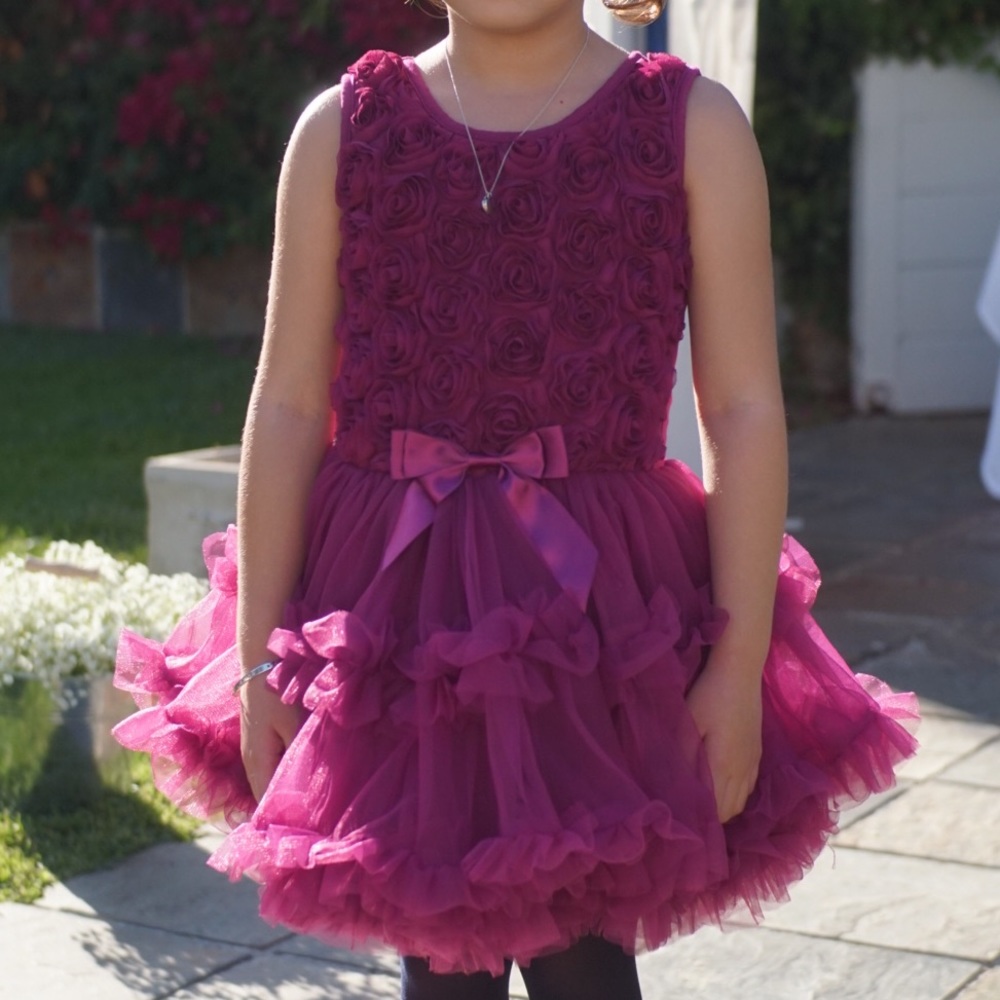 Popatu 3D Ballerina-inspired flower dress