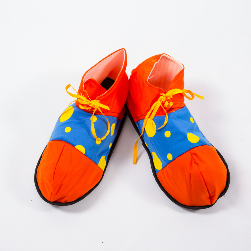 CLOWN SHOES GO WITH CLOWN COSTUMES IN OUR CLOSET!