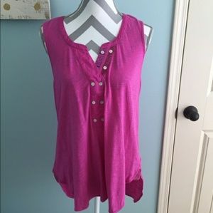 Anthropologie Pure + Good Pink Tank Top Anthropologie Pure + Good Pink Tank Top
