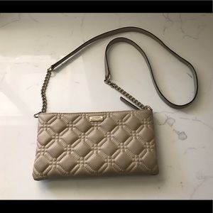 Kate Spade beige crossbody bag