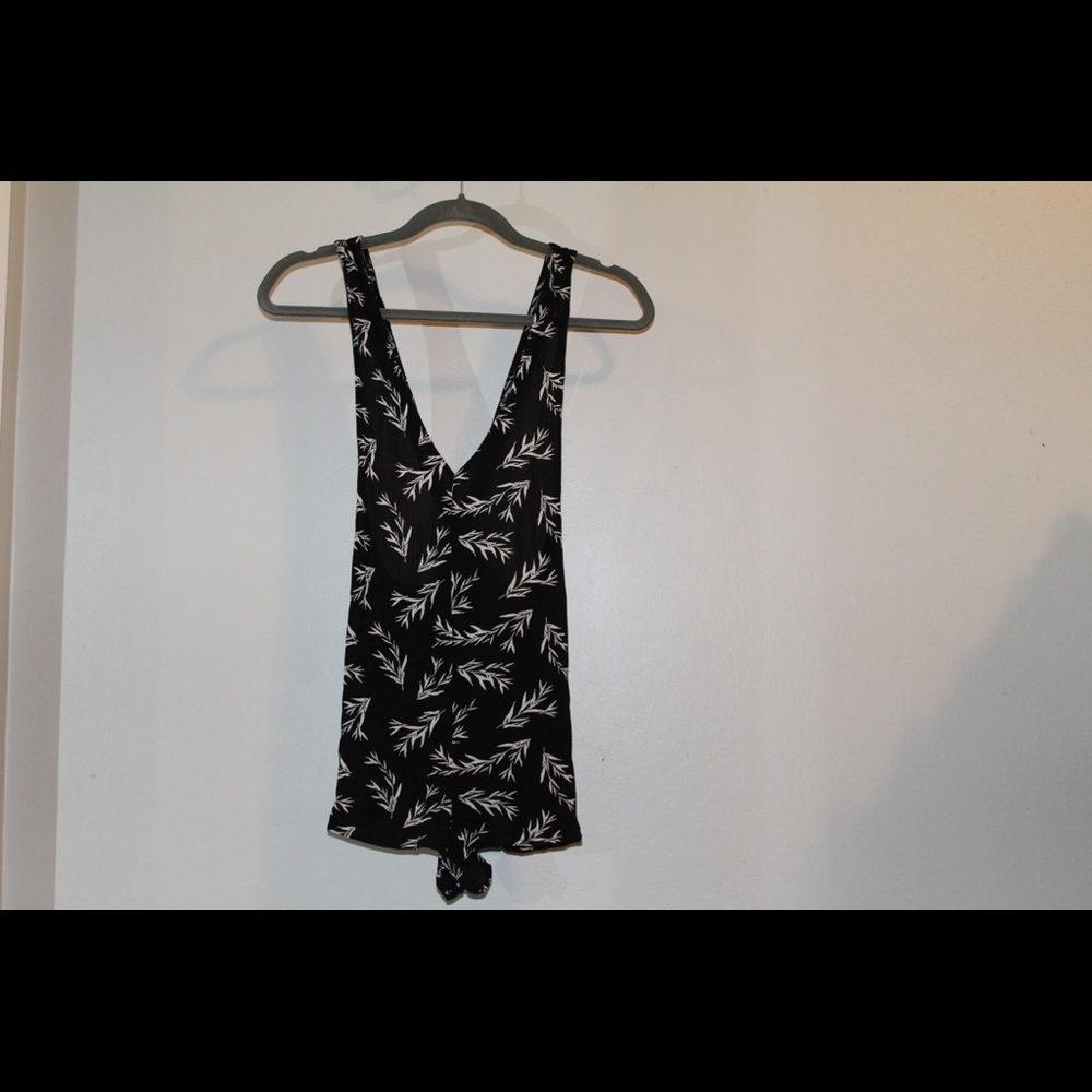 Urban outfitters razorback romper