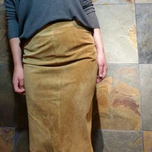 Jane Seymour Signature Suede Skirt