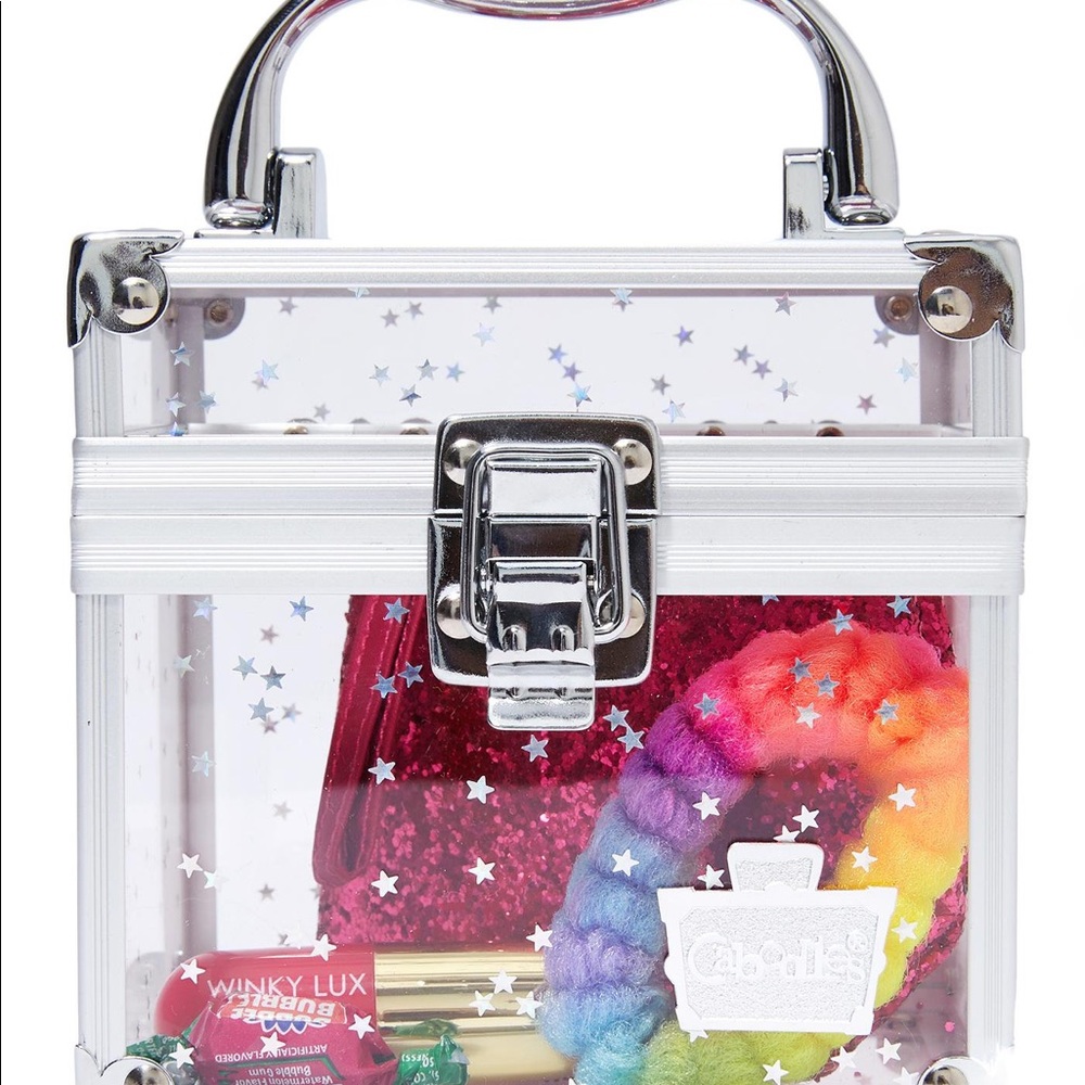KIDS Caboodles Small Clutch/PURSE Accessory BoxNEW - Picture 2 of 5