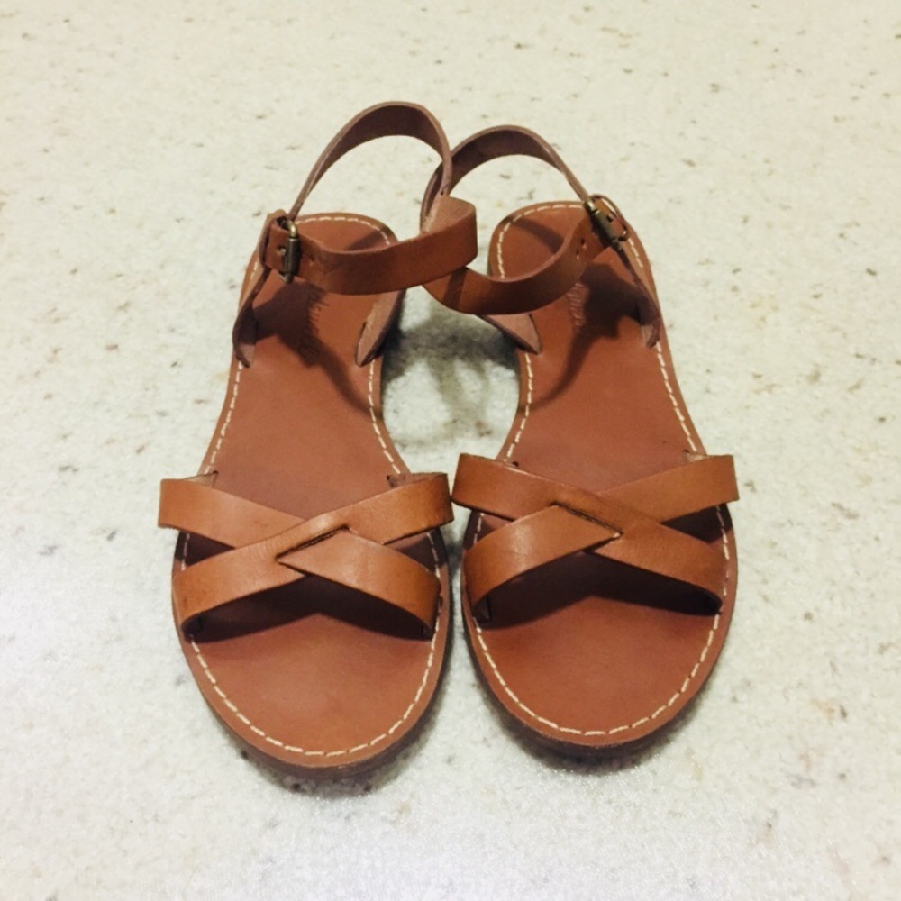 Madewell Boardwalk Crisscross Sandals