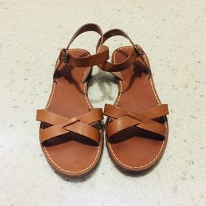 Madewell Boardwalk Crisscross Sandals