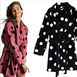 PINK Polka Dot Robe BRAND NEW