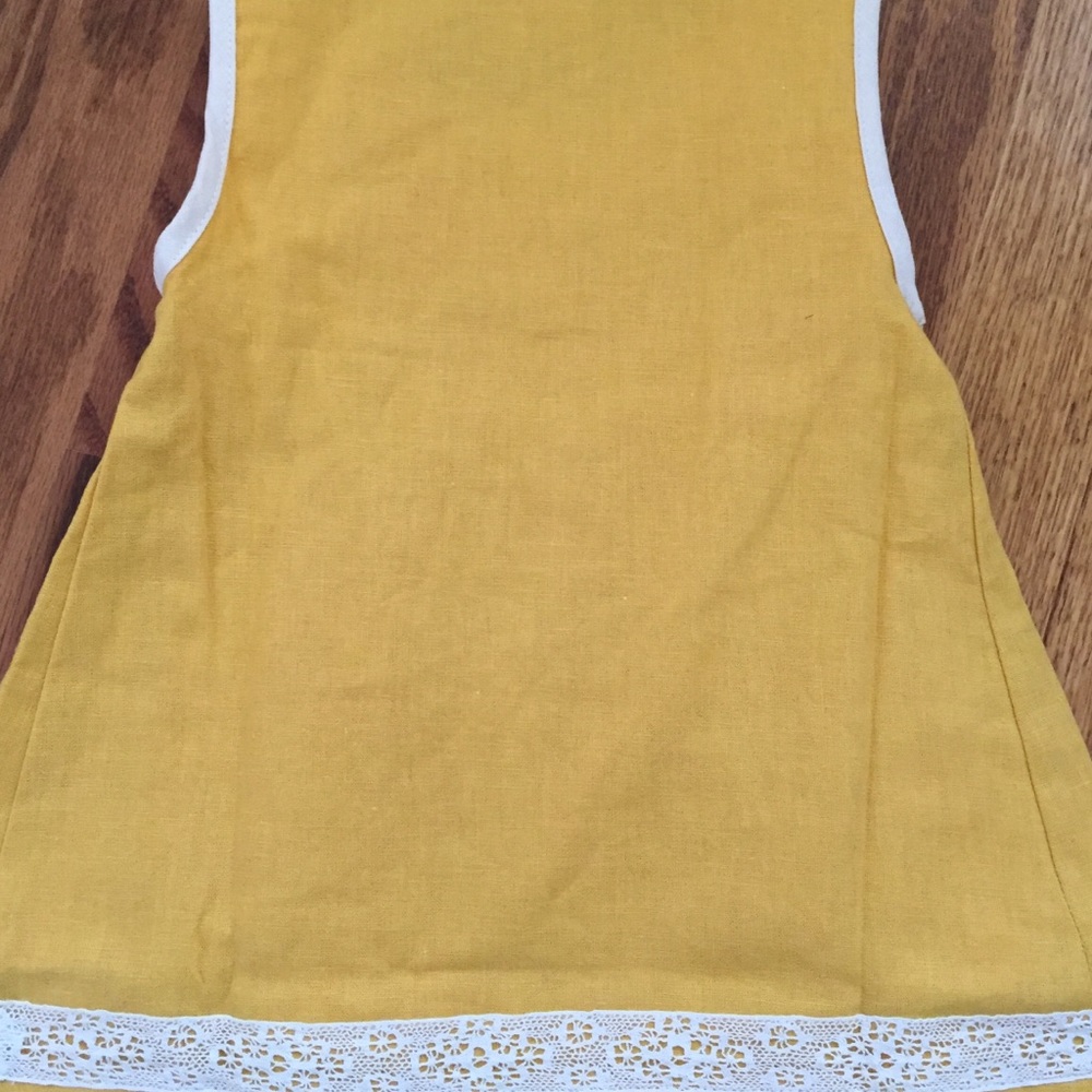 Wildflowers Yellow A Line Dress - Picture 5 of 6