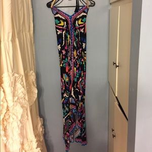 Brand new Flying Tomato halter maxi dress