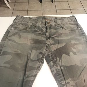 Men True Religion Jeans Camo