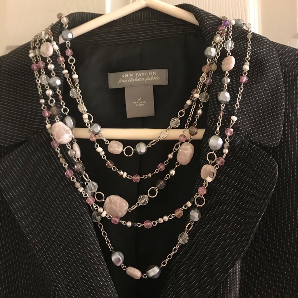 Lia Sophia 4 Strand Necklace