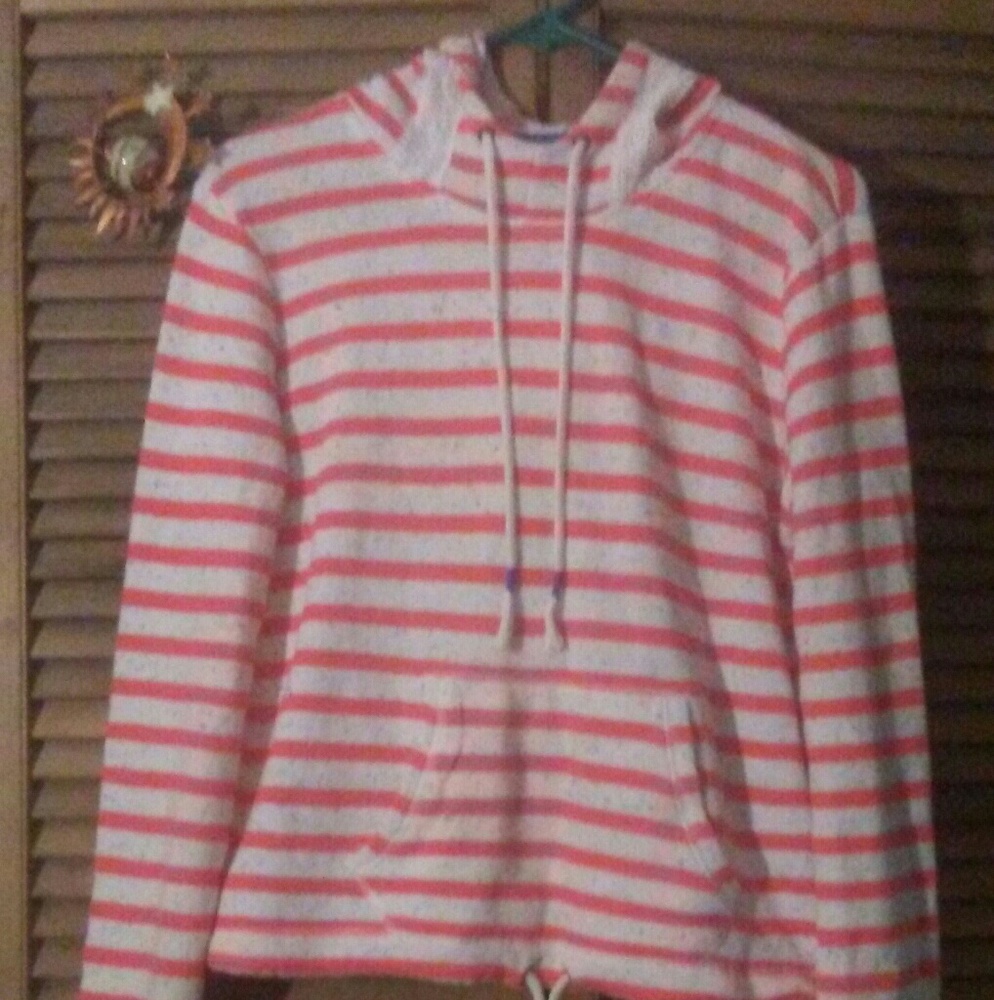 Arizona striped confetti hoody sz L