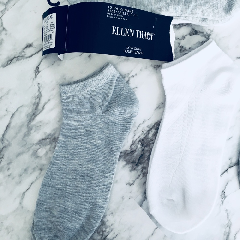 NWT Ellen Tracy Socks 9 pairs