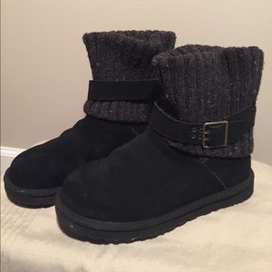 UGG Knit, Fold-Over Boots