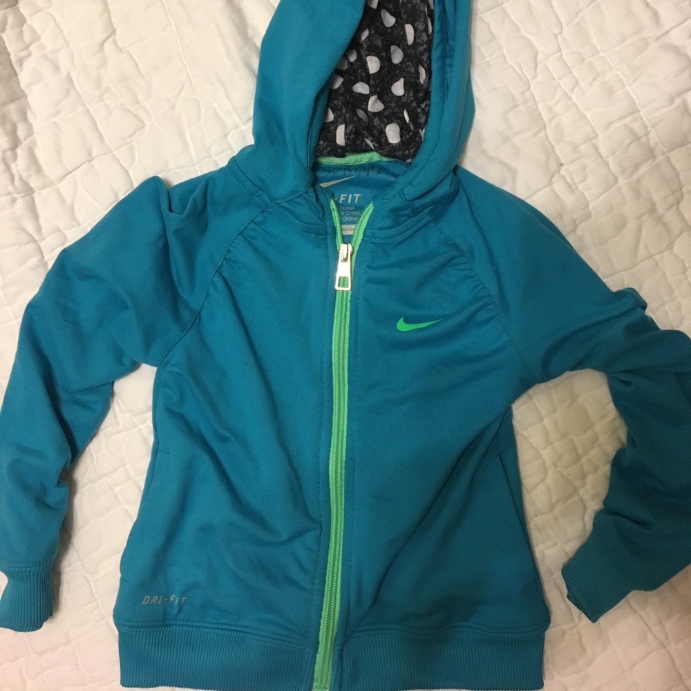 Blue Nike hoodie