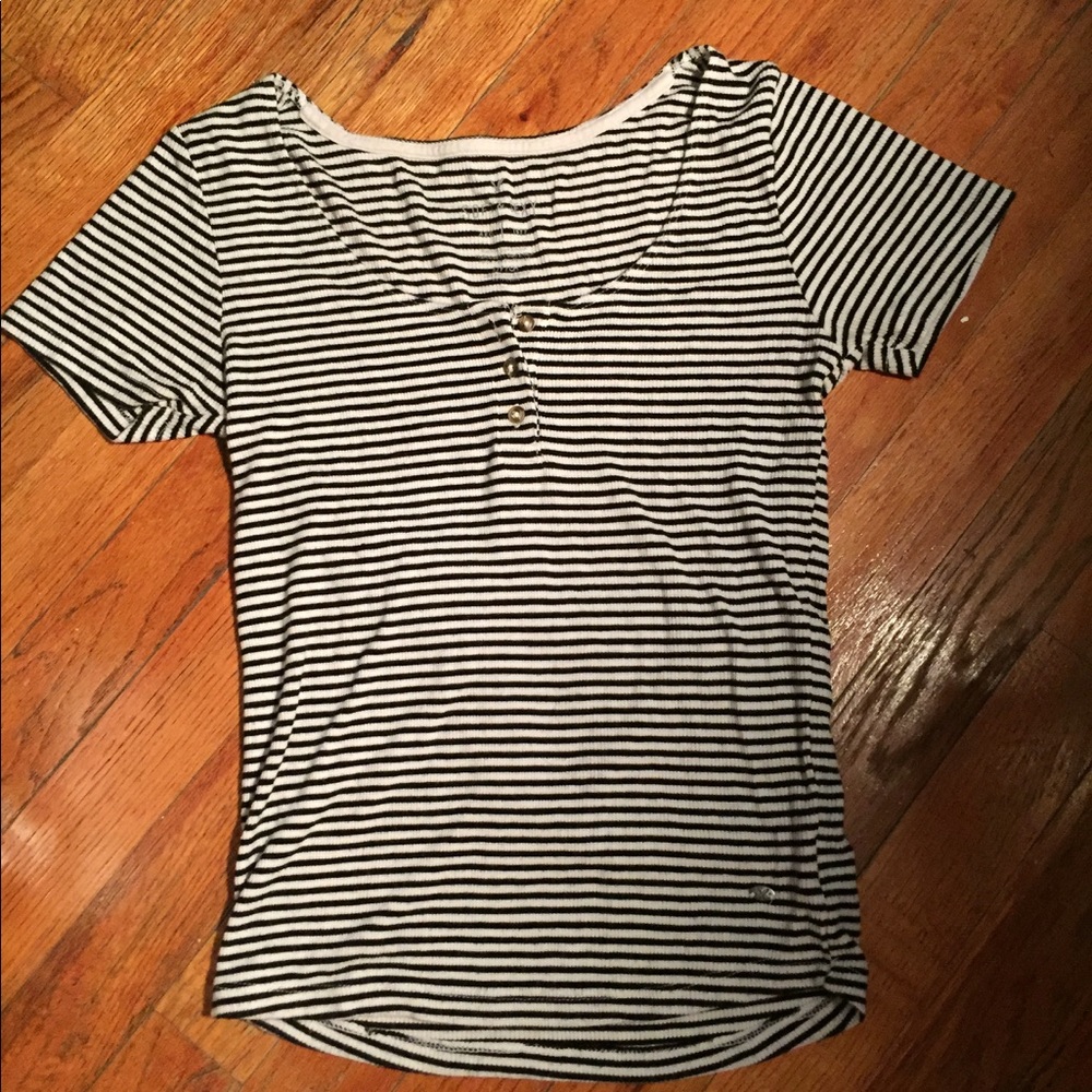 AE Striped knitted shirt