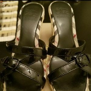 Authentic Burberry wedge