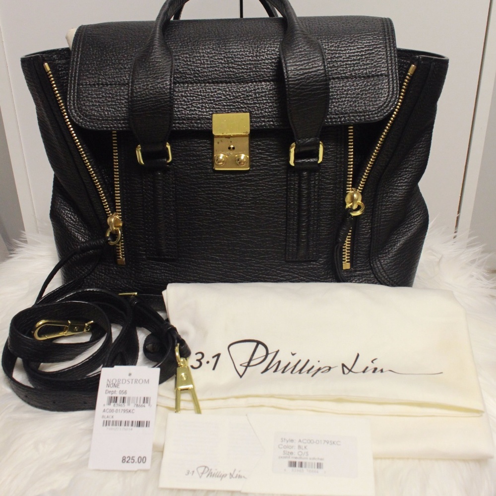 3.1 Phillip Lim Medium Pashli (Black)