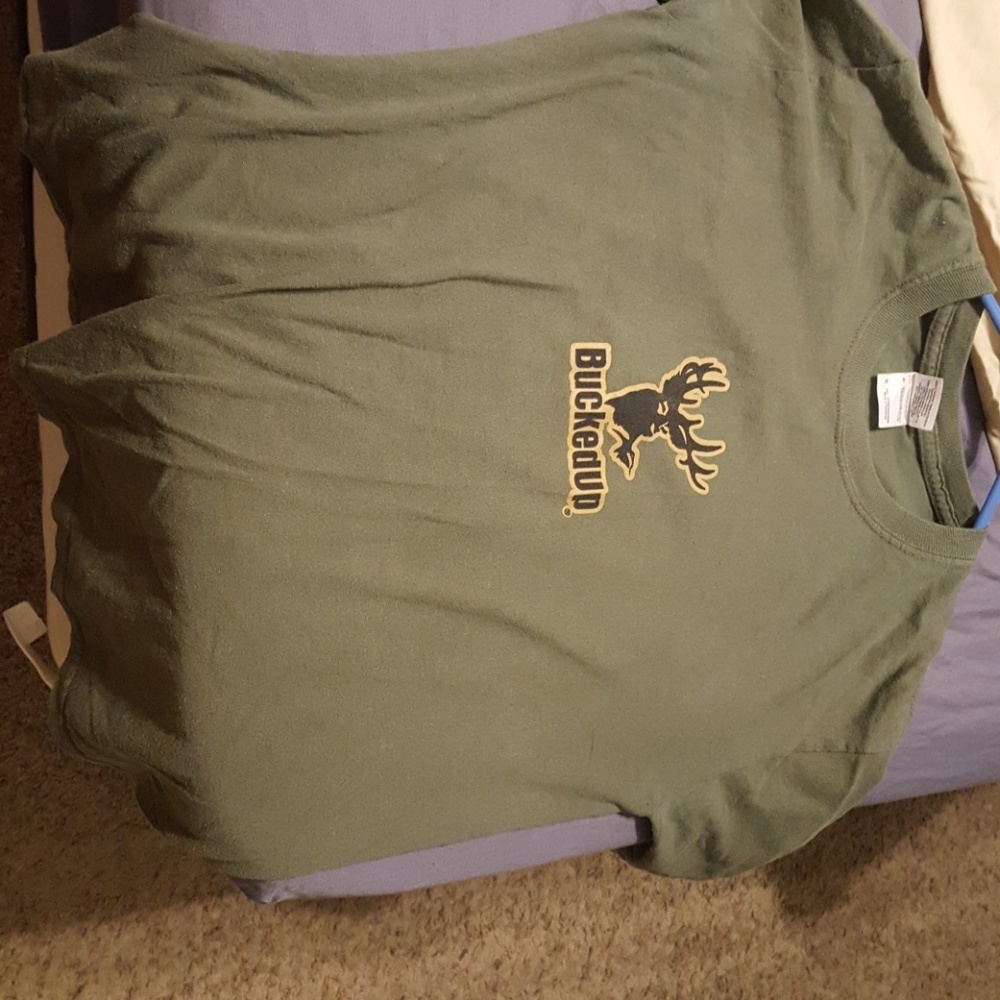Bucked up long sleeve t shirt