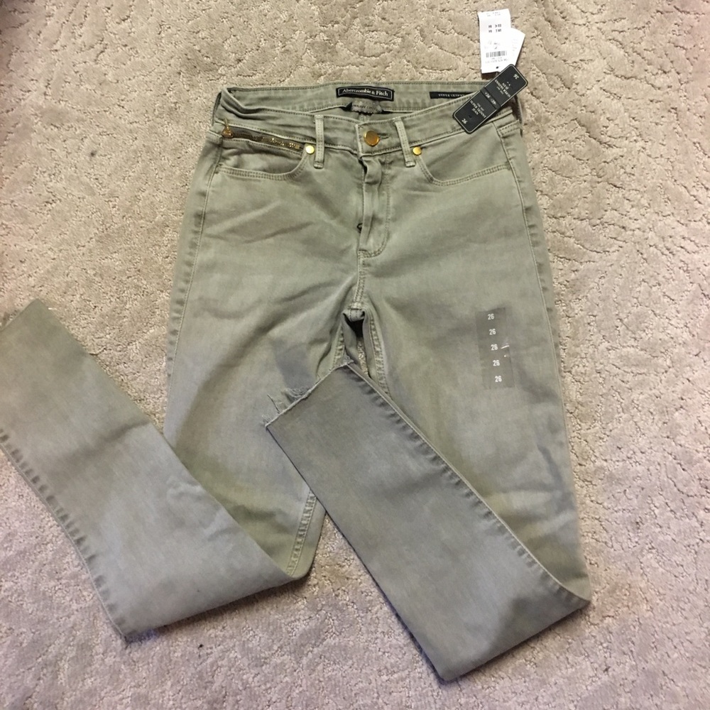 Gray Skinny Jeans