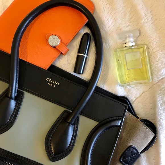 Authentic Céline TriColor Micro Luggage - Picture 3 of 8
