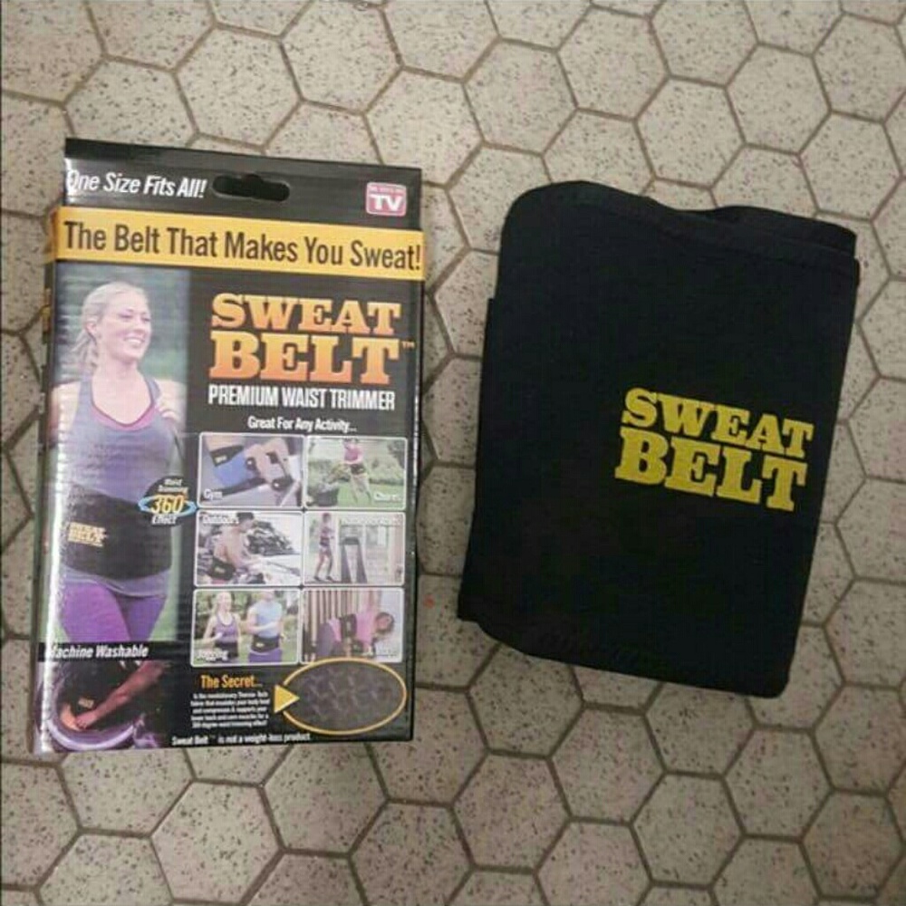 SWEAT BELT NEOPRENE WAIST TRAINER - Picture 2 of 3
