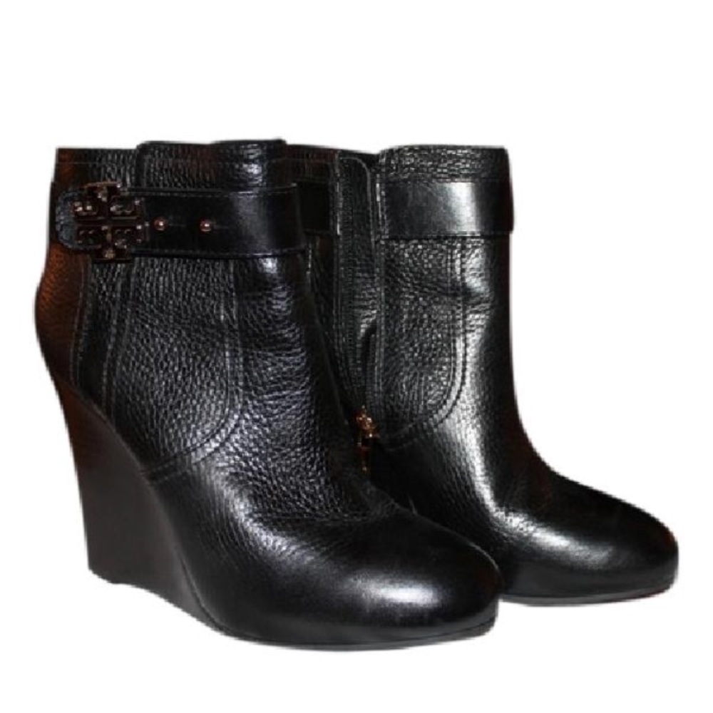 Tory Burch Wedge Ankle Boots