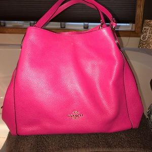 Coach tote - used once like new