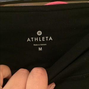 Athleta Workout pants medium with zipper leg