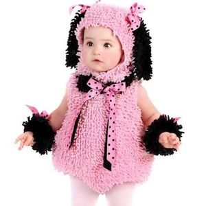 Adorable pink puppy costume 18m/2t